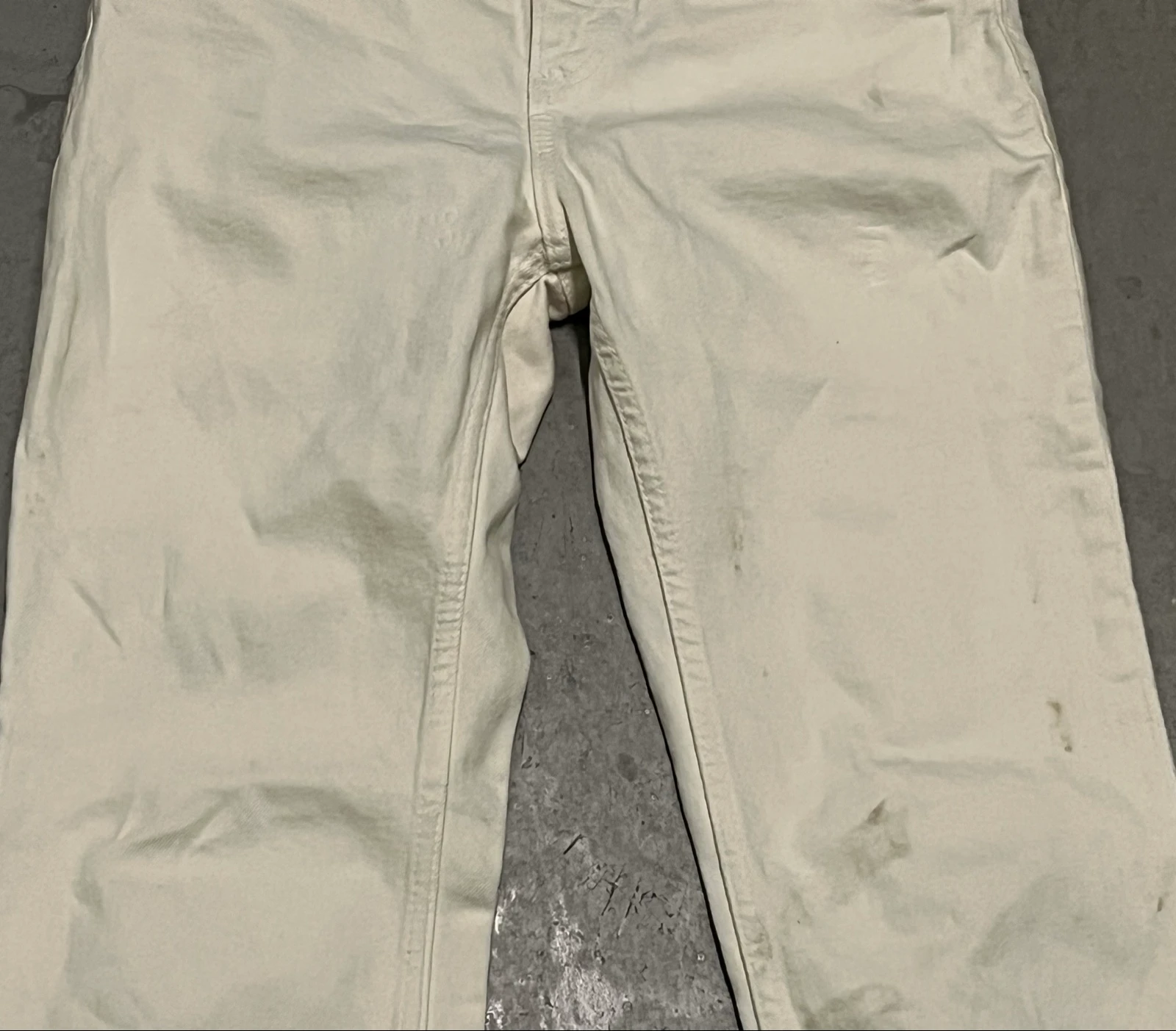 Calça jeans branca desgastada Desi – photo 8